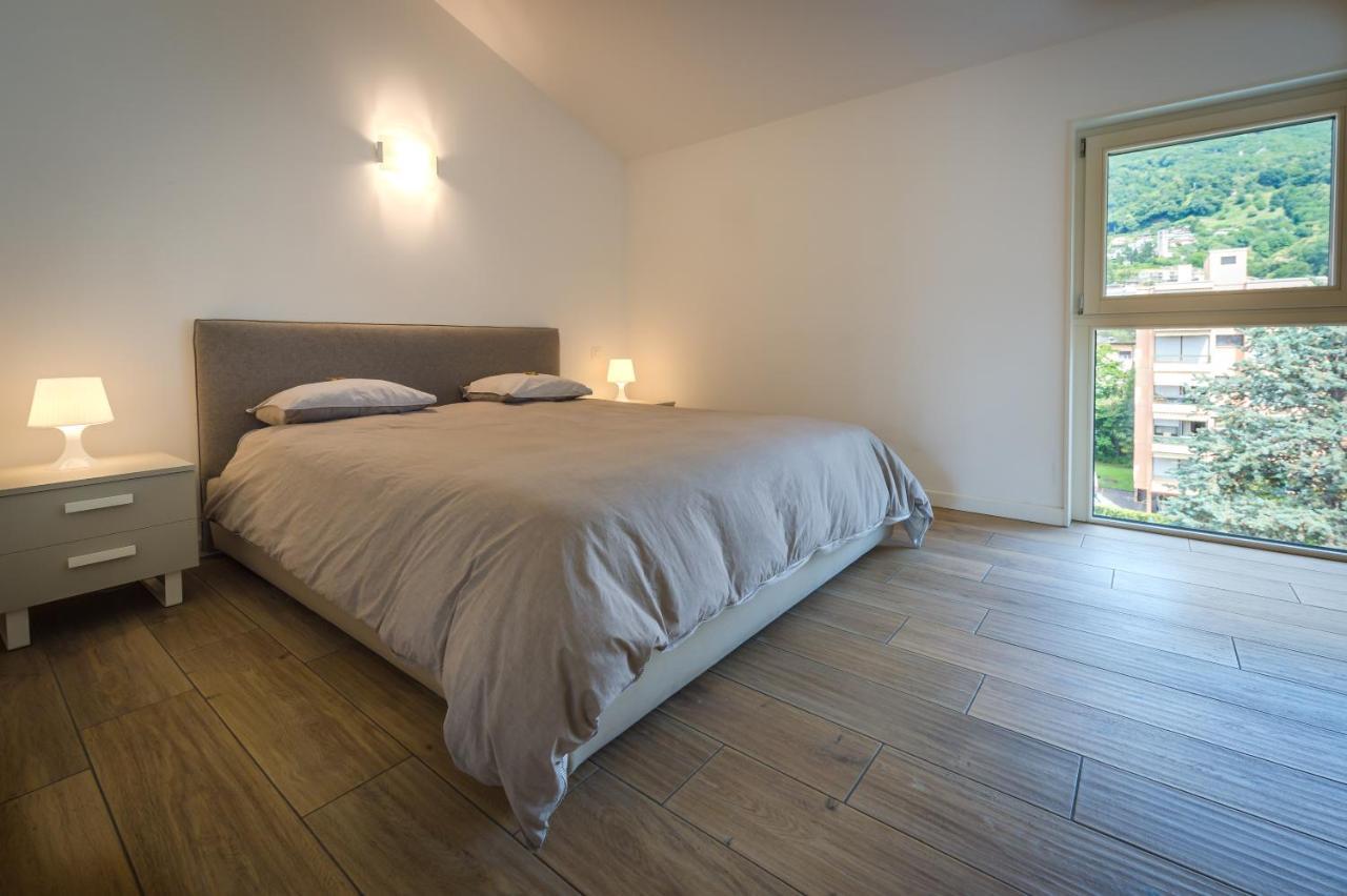 Modern Apartment In Lugano Exterior photo