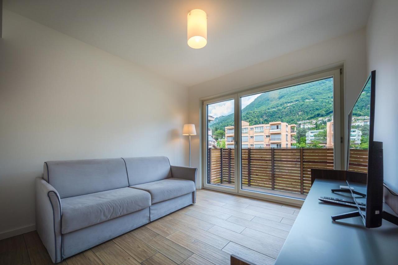 Modern Apartment In Lugano Exterior photo